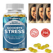 Goodbye Stress - L-Theanine - Improved Sleep, Stress Relief, Promotes Relaxation