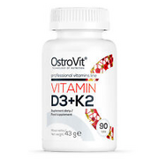 OSTROVIT Vitamin D3+K2 - bone health, immune system, calcium utilisation -