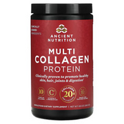 Multi Collagen Protein, Unflavored, 8.6 oz (242.4 g) 10 Types of Collagen