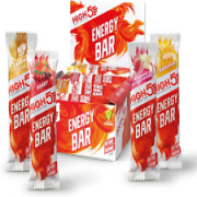 HIGH5 Energy Bar - Real Fruits Soft Bar - No Artificial Sweeteners (Mixed, 12 X