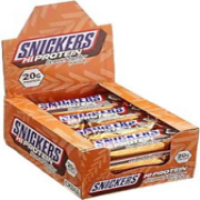 Snickers Hi Protein Peanut Butter Flavour Bar (12 X 57G) High Protein Snack with