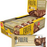 Fulfil Vitamin and Protein Bar (15 X 40 G Bars) — Chocolate Hazelnut Whip Flavou