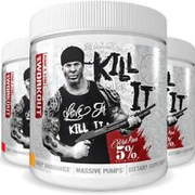 Rich Piana 5% Nutrition Kill It Pre Workout Muscle Pump & Stim 360g All Flavours