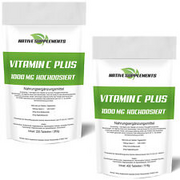 220 - 800 Tabletten Vitamin C Plus - Vegan 1000mg - Ascorbinsäure Time Released