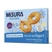 MISURA Dolcesenza - No added sugar yogurt cookies 400 G