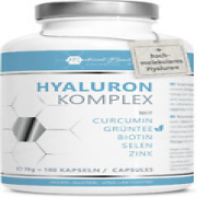 Medical Beauty Hyaluronsäure Hochdosiert - 600Mg Mit Zink, Curcumin, 180 Kapseln