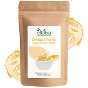 Omega 3 Kapseln | Fischöl hochdosiert 18% EPA & 12% DHA | In Triglycerid-Form