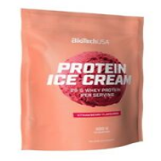 Biotech USA Protein Icecream 26g Molke Protein für Portionen Erdbeergeschmack