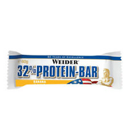 (31,25 EUR/kg) MHD 06/2024 Weider 32% Protein Bar 12x60g Banane