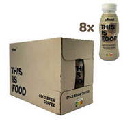 YFood Cold Brew Coffee Trinkmahlzeit, Box mit 8x 0,33l Flasche inkl. Pfand