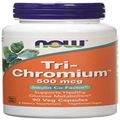 Now Foods Tri-Chromium, 500mcg Capsules, 90-Count