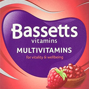 Bassetts Adults Raspberry and Pomegranate Flavour Soft and Chewy Multivitamins - Pack of 5, Total 150 Pastilles