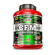 Amix CFM - Nitro -Protein -Isolat - Proteinpulver zur Steigerung der Muskelmasse und zur Beschleunigung der Regeneration, Molkenprotein mit Verdauungsenzymen, aspartamfrei, Vanillemilch 2 kg