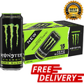 Monster Energy Drink, Green, Original, 16 Ounce, Pack of 15