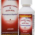 Apetimax Vitamins Lysine Royal Jelly Promotes Appetite Syrup for Adults and Kids