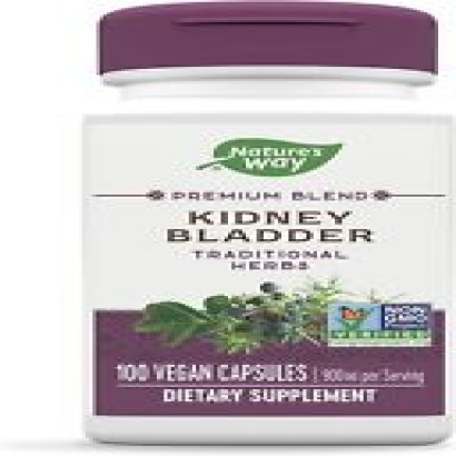 Nature's Way Kidney Bladder, Traditional Herbs Supplement, 900mg Per Serving, 10