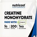 Nutricost Creapure Creatine Monohydrate 1kg - Pure, High Quality Powder