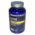 Body Tech BCAA 2:1:1 Ration Supports Muscle 200 Capsules