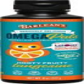 Barlean's Seriously Delicious Omega Pals Hooty Fruity Tangerine Fish Oil + Eye