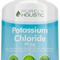 Potassium Supplement 365 Tablets 1 Year Supply - Potassium Chloride 99mg Tabl...
