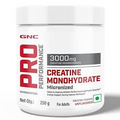 GNC Pro Performance Creatine Monohydrate, (Unflavoured, 250 gm Powder)