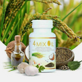 2x 4 MIX OIL Coconut Oil Rice Bran Oil Perilla Oil Garlic Oil Halal GMP ISO
