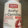 Jarrow Formulas, Inc. Vegan Acetyl L-Carnitine 500 mg 60 Veg Caps