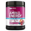 Optimum Nutrition Amino Energy+ Electrolytes,BCAA,Wild Berry 72 Servings(1.51LB)