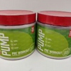 Campus Protein Pump Pre-workout Sour Green Apple 12/2024 Two Pack 9.94 OZ