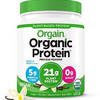 Orgain Organic Vegan 21g Protein Powder, Plant Based, Vanilla Bean 1.02lb