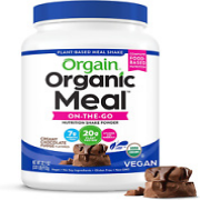 Orgain Vegan Chocolate Fudge Protein Powder, 20g Plant Protein, 2.03lb