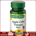 Nature's Bounty Apple Cider Vinegar Supplements Diet Pills 480mg 200 Count