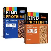 KIND Protein Bars Variety Pack Dark Chocolate Nut Crunchy Peanut Butter Healt...