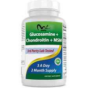 Best Naturals Glucosamine Chondroitin and MSM (Non-GMO) - Promotes Joint Health