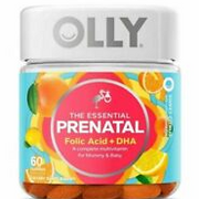 OLLY The Essential Prenatal Gummy Multivitamin - 60 Gummies