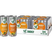 +ENERGY Orange Pineapple and Peach Mango Energy Drink Variety Pack, 8 FL OZ C...
