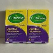 Digestive Daily Probiotic 2 Boxes of 30 Caps = 60 CAP EXP: 10/2024 Or Better.