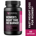 Havasu Night Time Fat Burner Weight Loss Pills for Women Appetite Suppressant 60
