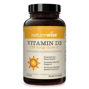 NatureWise D3 5000iu (125 mcg) 1 Year Supply for Healthy Muscle Function, and...