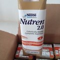 Nestle Nutren 2.0 Feeding Formula Unflavored 8.45 oz. Box of 12, Exp 5/30/24