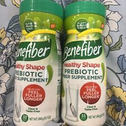2 Benefiber Prebiotic Fiber Supplement 8.7oz EACH EXP 07/24 Healthy Shape
