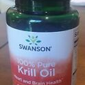 Swanson Krill Oil For Heart And Brain Health 60 Softgels