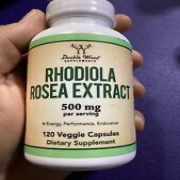 Double Wood Supplements Rhodiola Rosea Extract Dietary 120 Caps