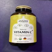 Ayuro Natural Vitamin C  + 160 Capsules Exp 01/2025