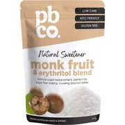 PBCO Monk Fruit & Erythritol Blend Natural Sweetener 600g