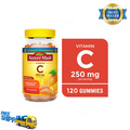 Nature Made Vitamin C Gummies 250 mg Dietary Supplement 120 Count Tangerine NEW