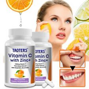 Vitamin C Zinc Capsules Contain Citrus Bioflavonoids, Rutin and Zinc 120 Caps