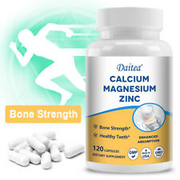 Calcium Magnesium Zinc Capsules Bone Strength* Healthy Teeth