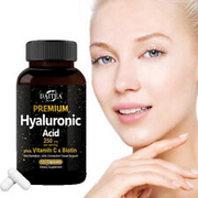 Hyaluronic Acid 250mg Biotin Vitamin C Joint, Connective Tissue Support