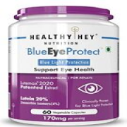 HealthyHey BlueEyeProtect Natural Lutein and Zeaxanthin - Protection from Blue L